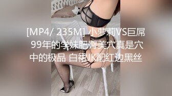 [MP4/ 235M] 小萝莉VS巨屌 99年的学妹肥臀美穴真是穴中的极品 白裙JK配红边黑丝