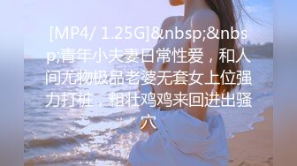 [MP4/ 1.25G]&nbsp;&nbsp;青年小夫妻日常性爱，和人间尤物极品老婆无套女上位强力打桩，粗壮鸡鸡来回进出骚穴