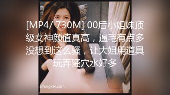 [MP4/ 730M] 00后小姐妹顶级女神颜值真高，逼毛有点多没想到这么骚，让大姐用道具玩弄骚穴水好多